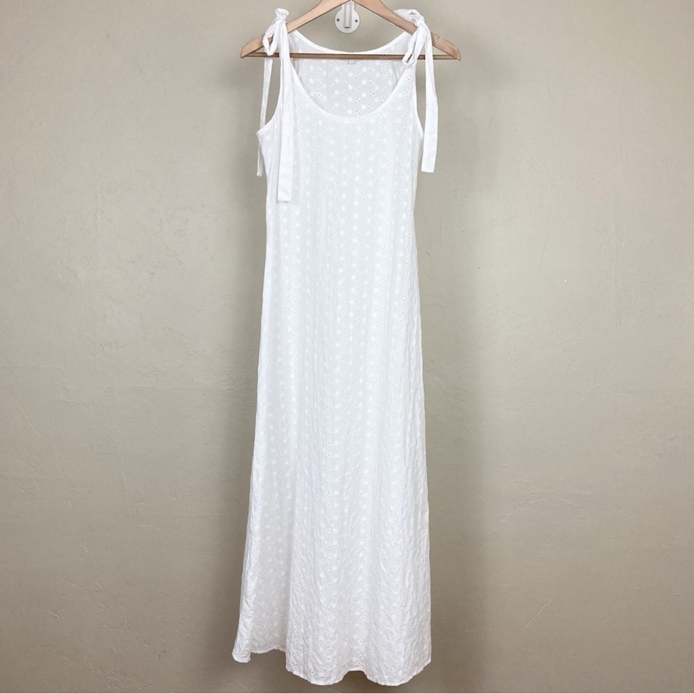 The Lady & The Sailor Eyelet Maxi Slip Dress